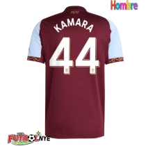 Camiseta Aston Villa Boubacar Kamara #44 Primera Equipación 2025-26 manga corta